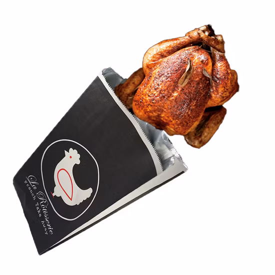 종이 사탕 호일 왁스 줄 지어 음식 닭 날개 포장 가방